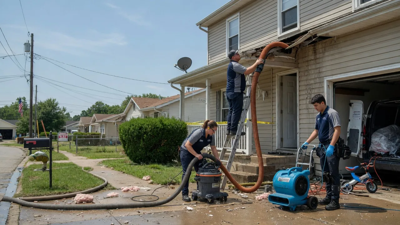 Water Damage Restoration in Bellevue, OH near me